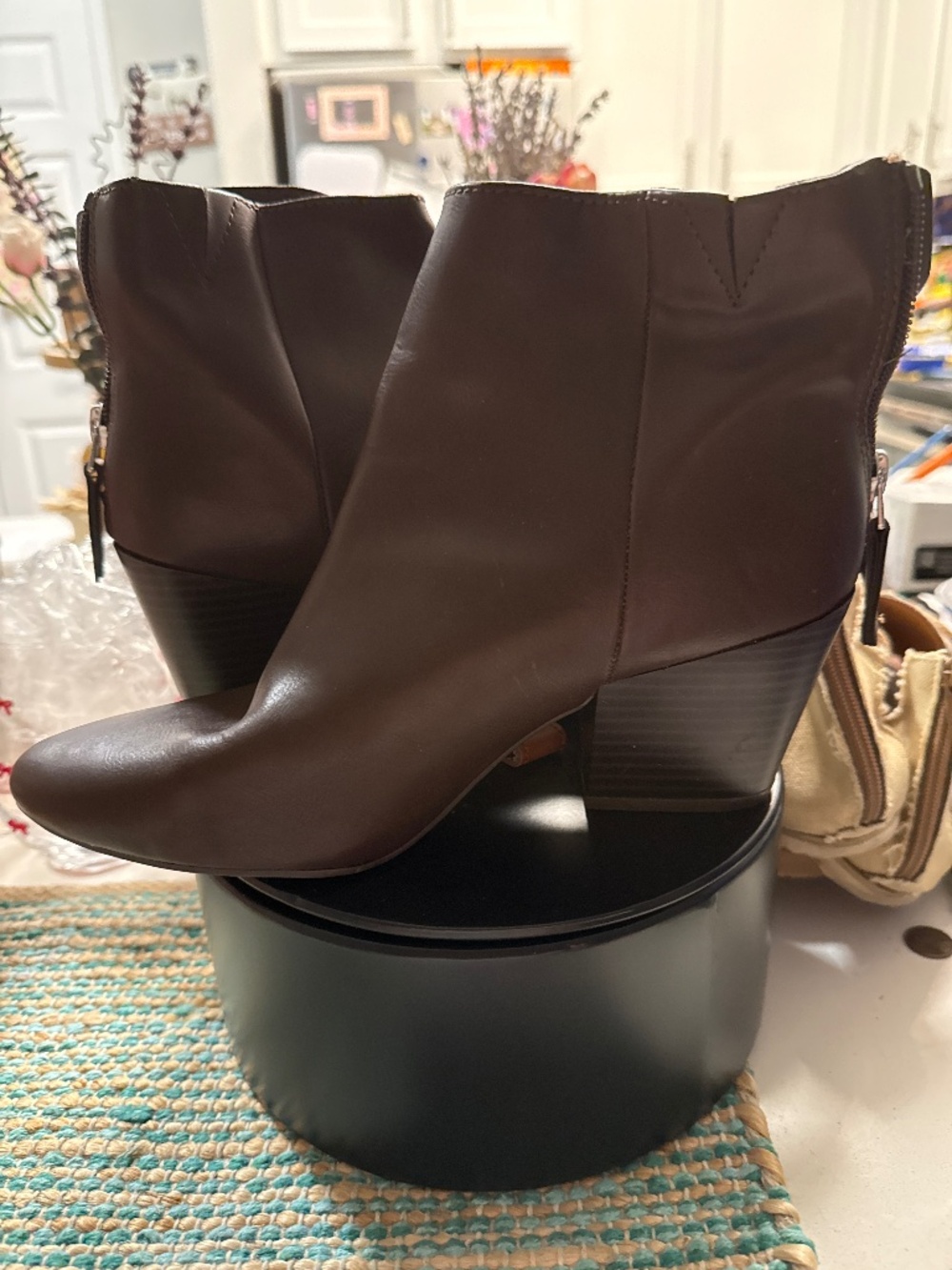 🌸Woman’s Brown Heeled boots